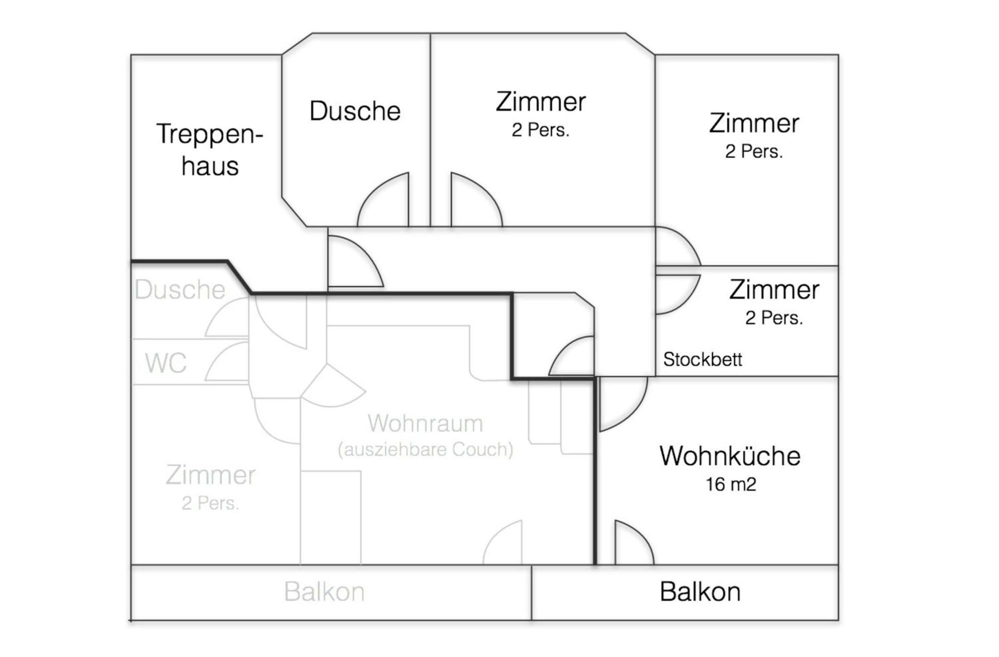 Apartmenthaus Pernull 特洛普拉赫 客房 照片